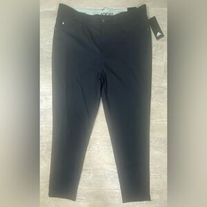 Adidas Ultimate 365 Golf Pants Mens 34/30 Black 5 Pocket Tapered Athletic